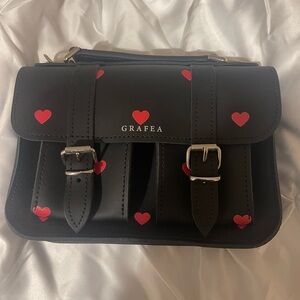 Grafea Mini Red Heart Satchel